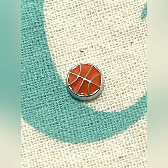 Origami Owl Jewelry - Origami Owl Living Lockets HTF Retired Original Basketball Charm